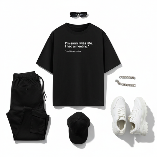 Dog Meeting Flat Lay