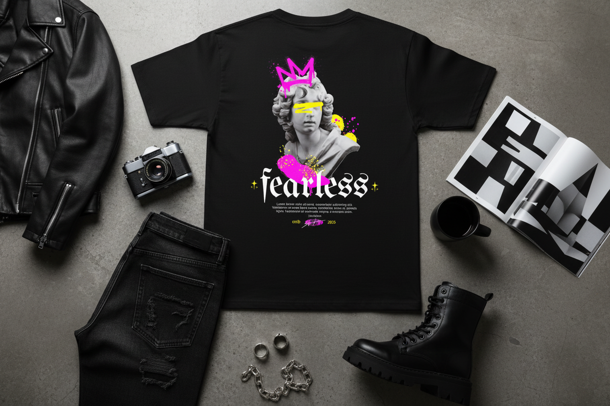 Fearless Urban Flat Lay