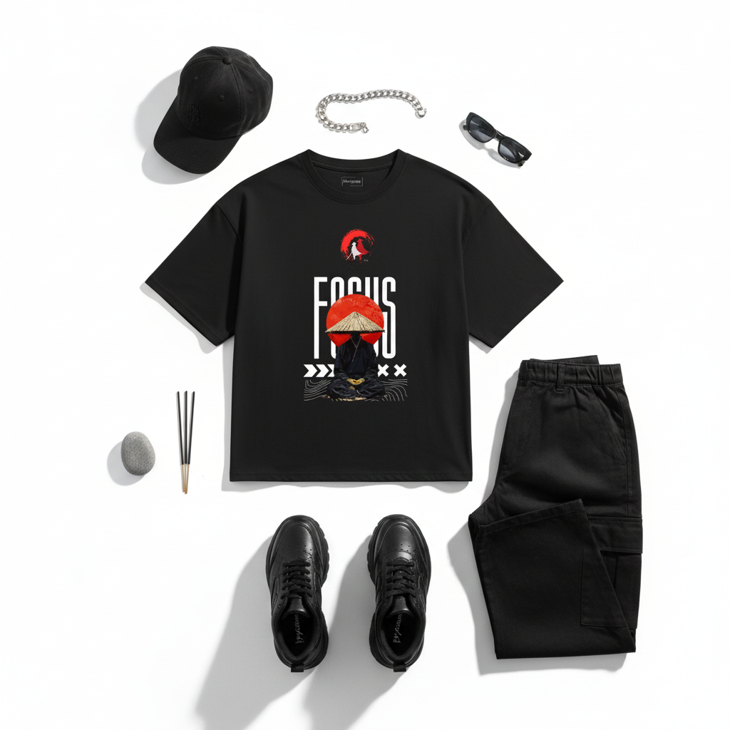 Focus Flat Lay White