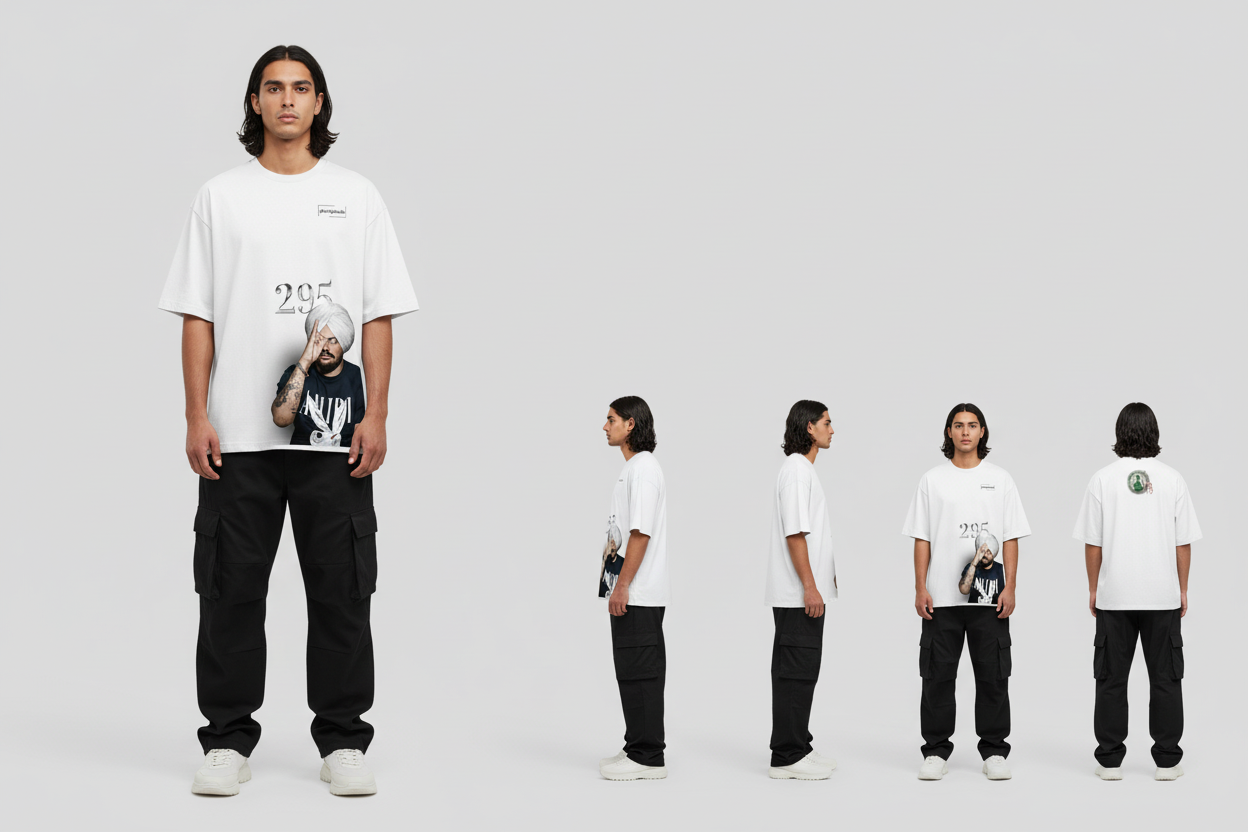 Men's Oversized 295 Tribute Tee