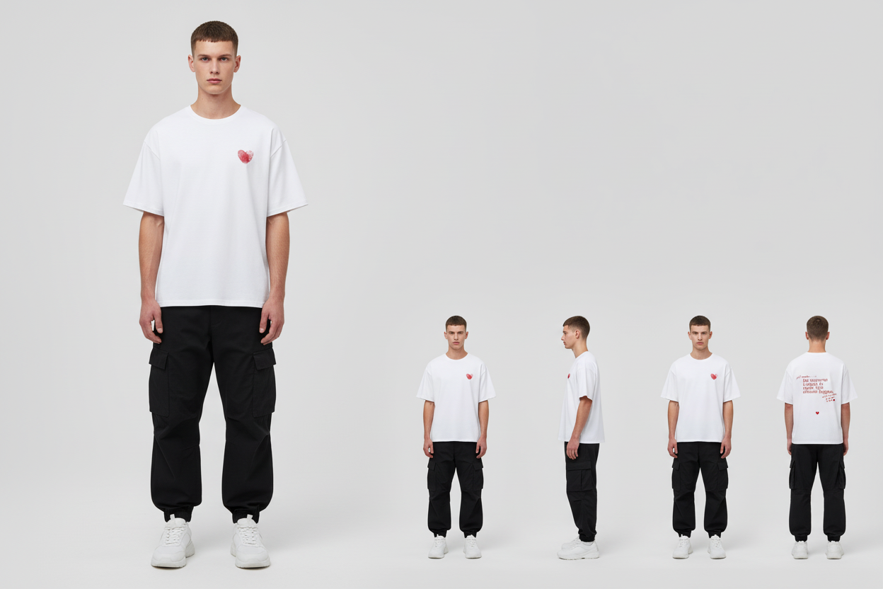 Men's Oversized Dream Big Tee