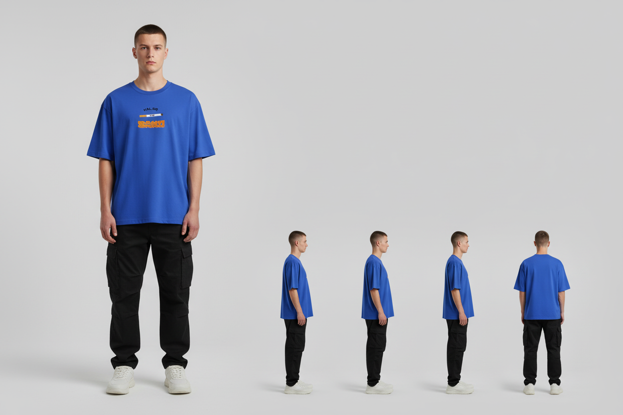 Men's Oversized Kal Se Sutta Bandh Tee