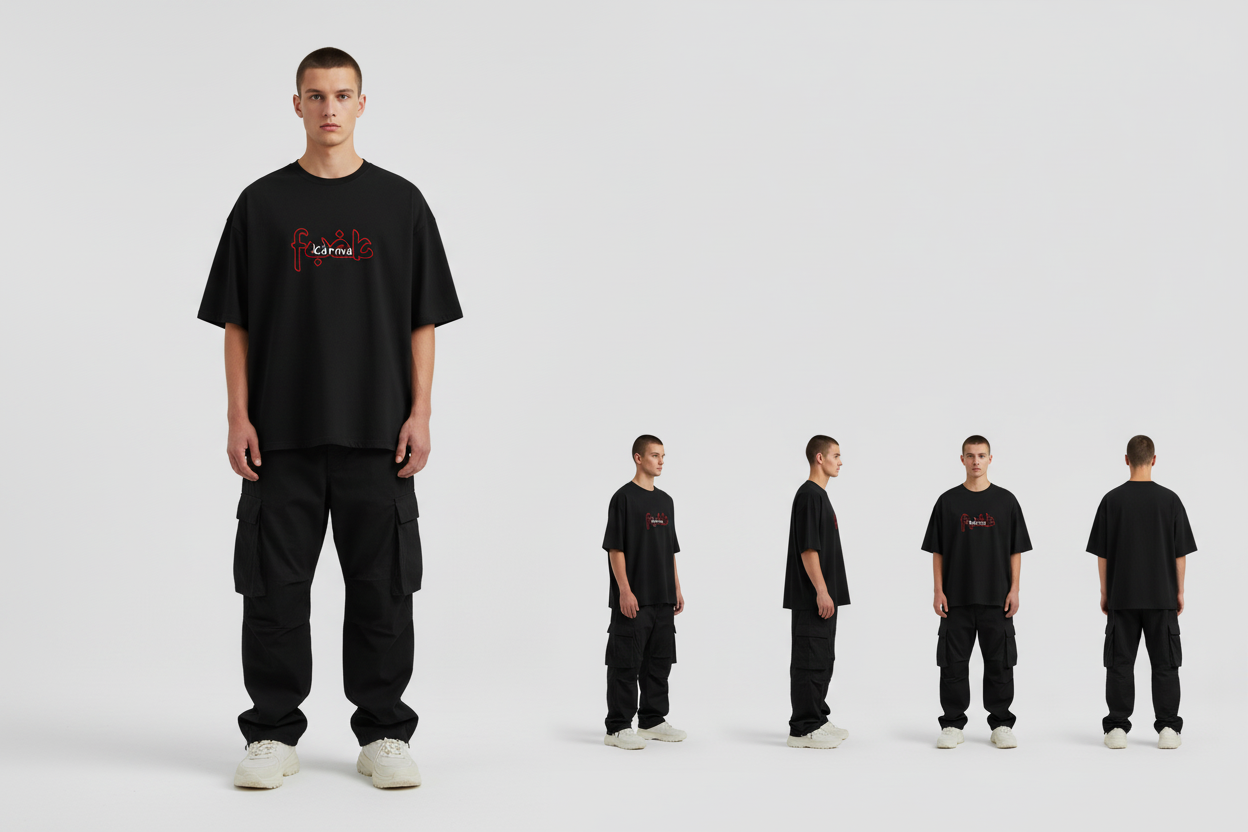 Men's Oversized karma Tee