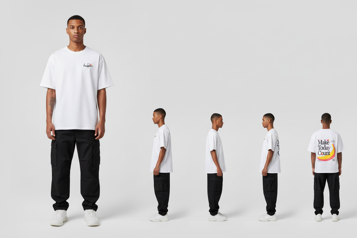 Men's Oversized Make Today Count Tee