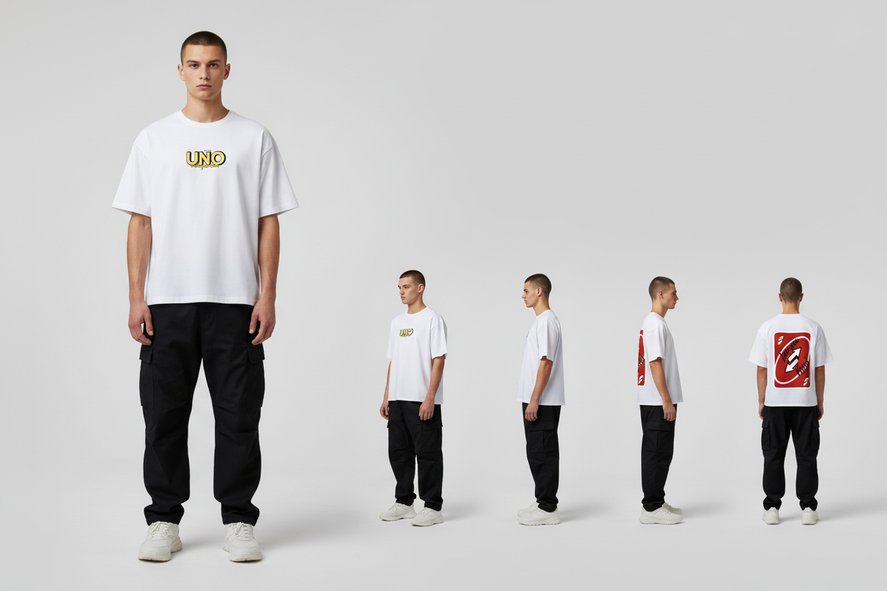 Men's Oversized UNO Reverse Tee