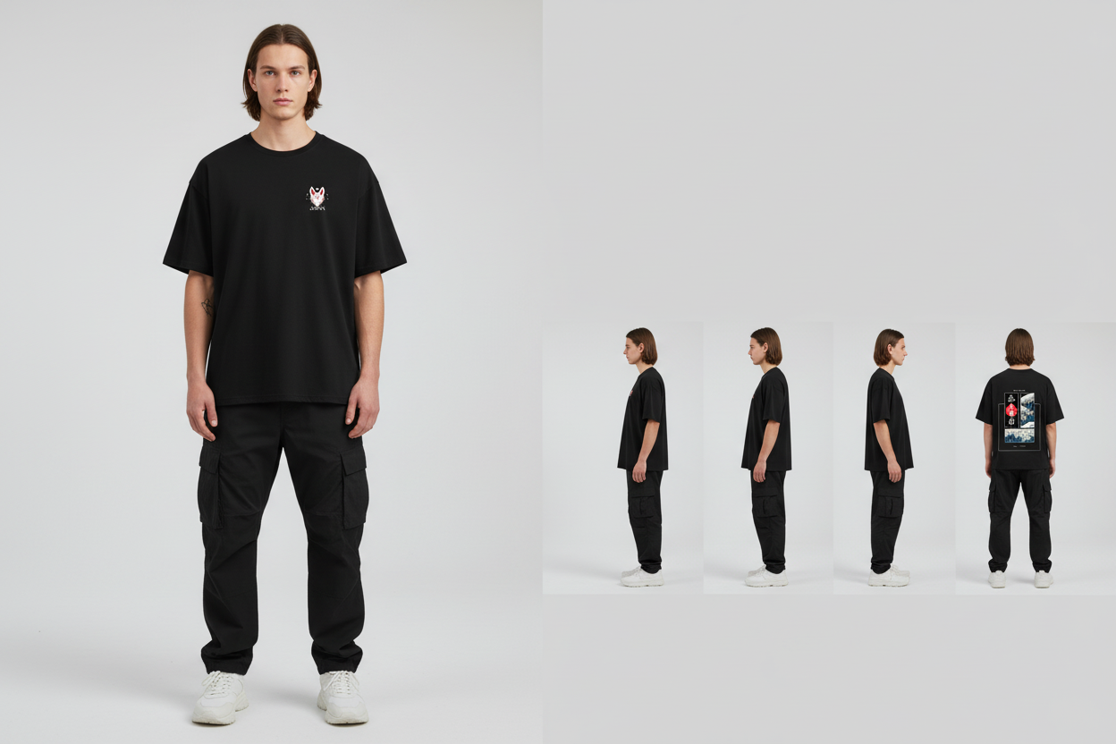 Men's Oversized yko japan Tee