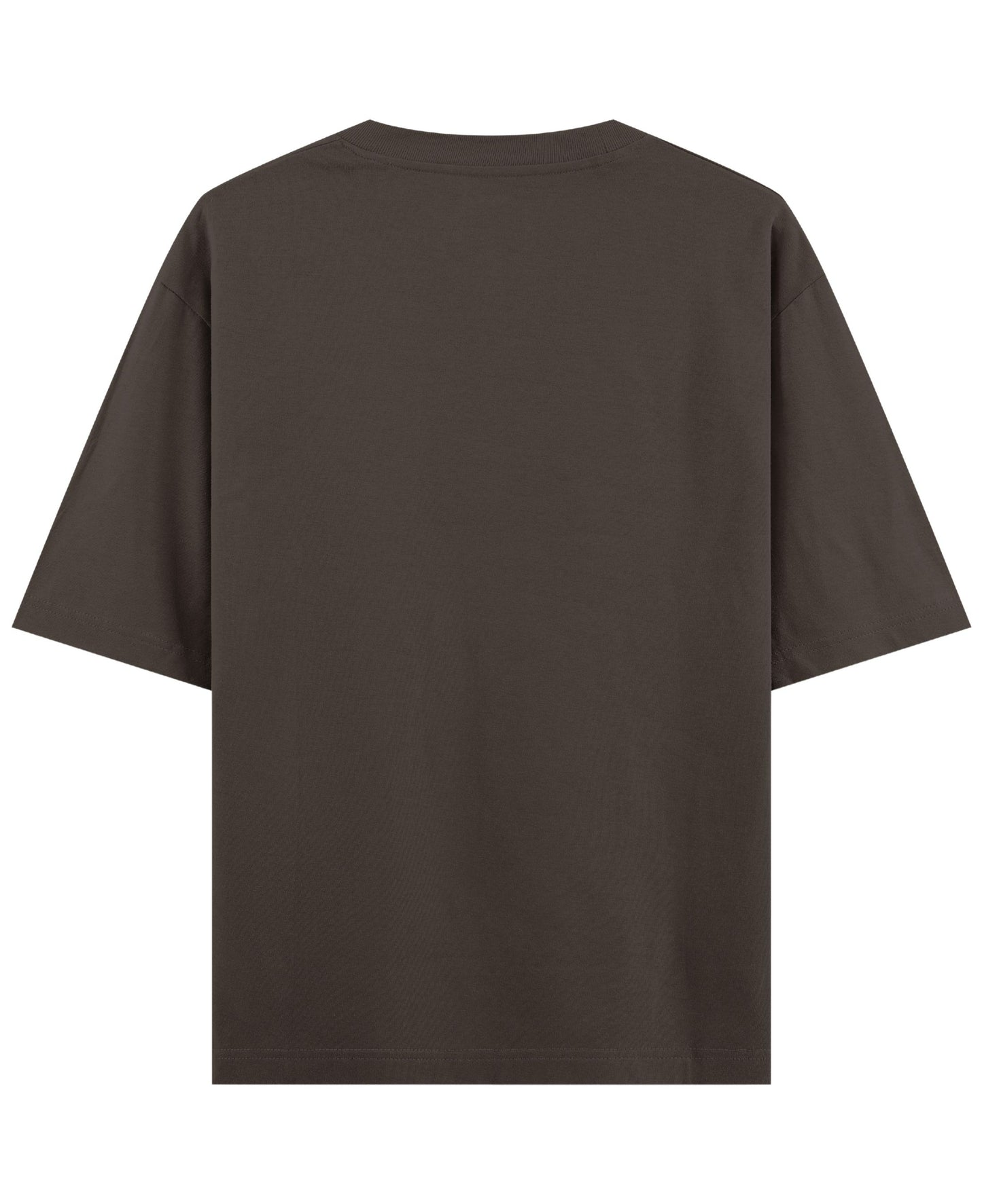 Coffee Oversized T-Shirt Back Design