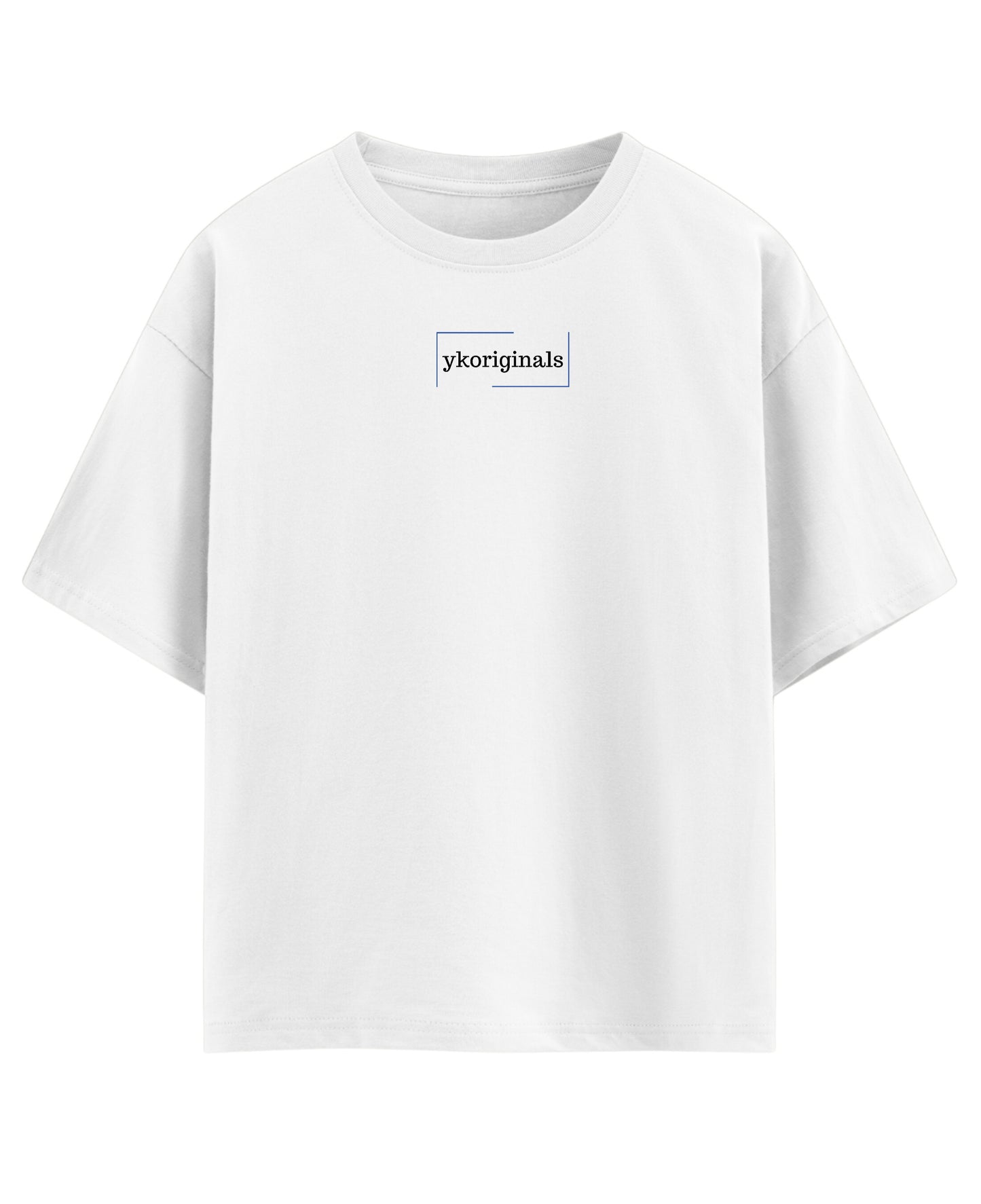 White Oversized T-shirt Front Design