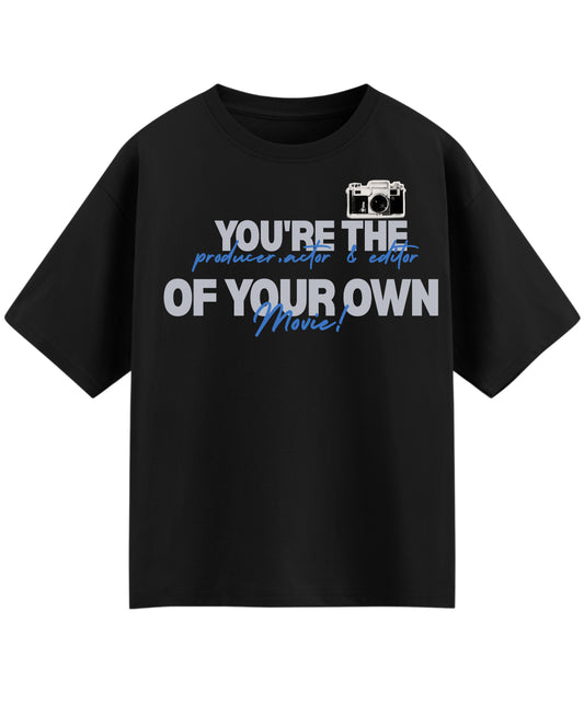 Black Oversized T-shirt Front Design