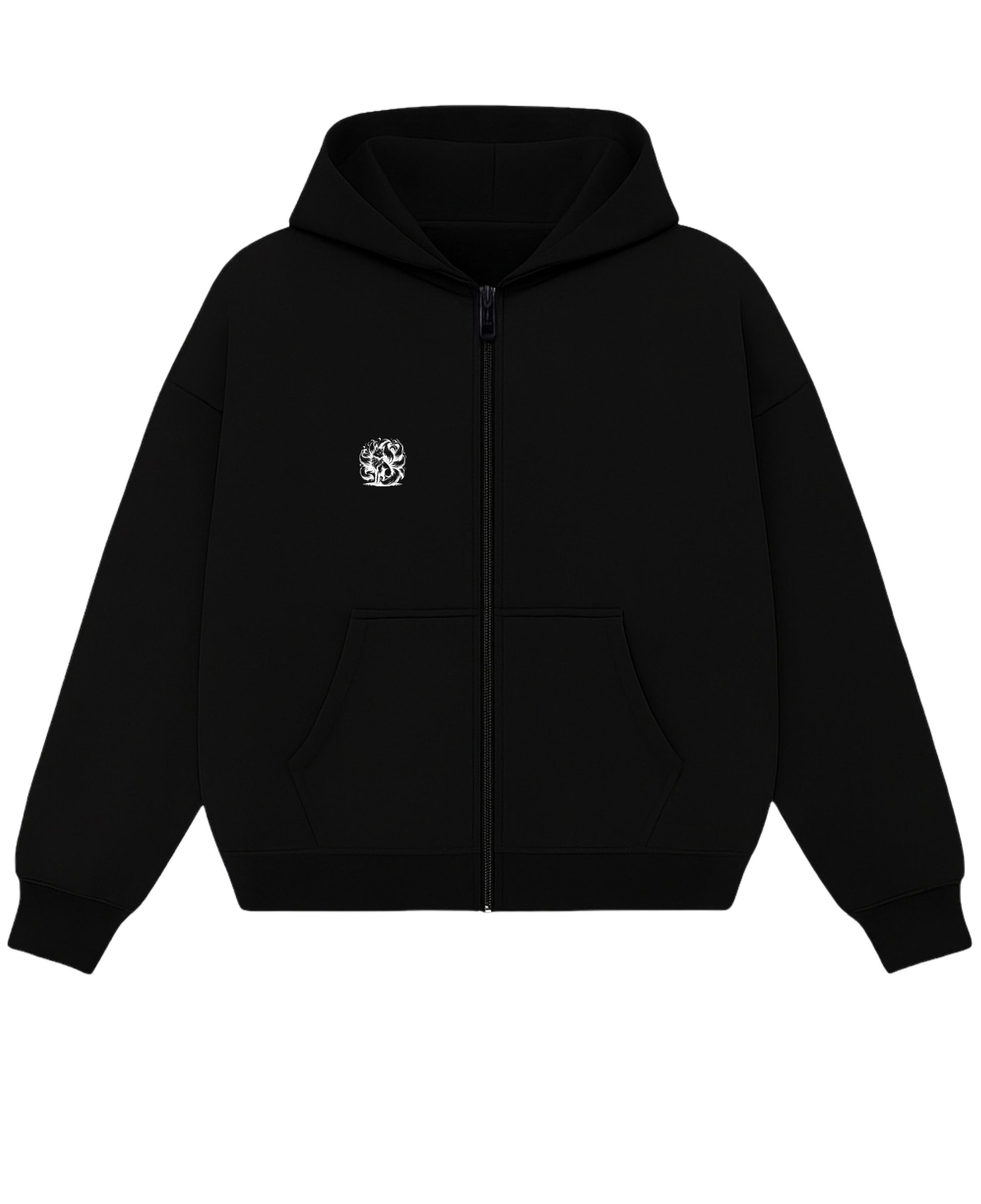 Zipper Hoodie Front Design