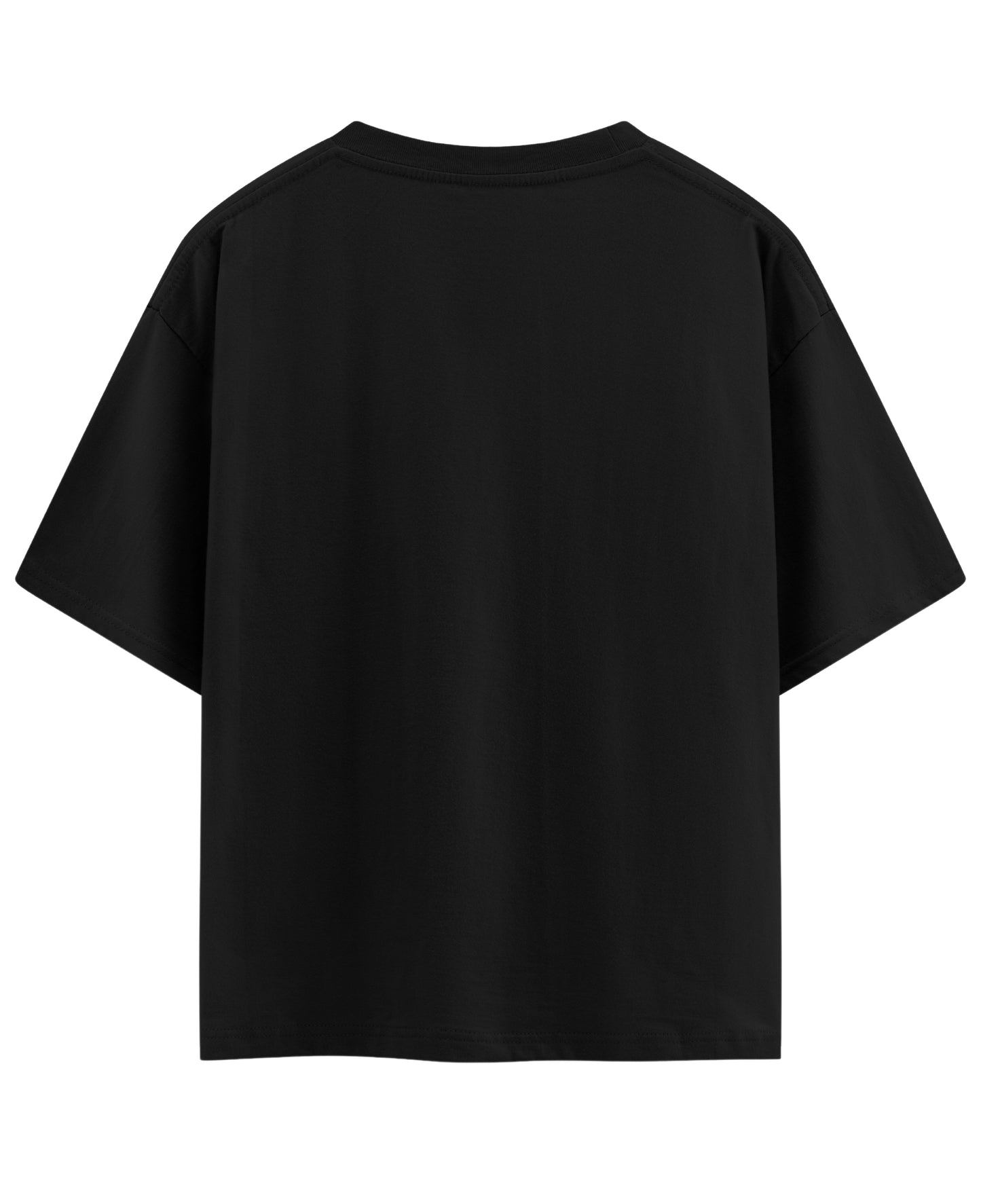 Black Oversized T-shirt Back Design
