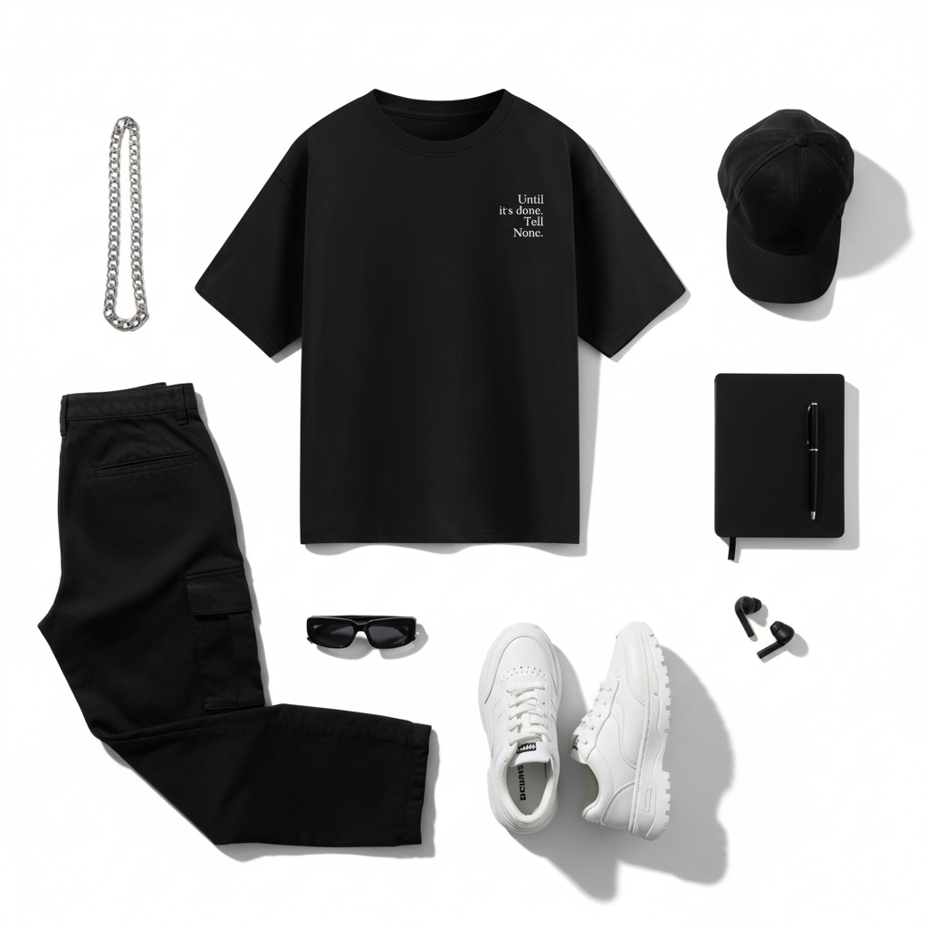 Until it's done Flat Lay