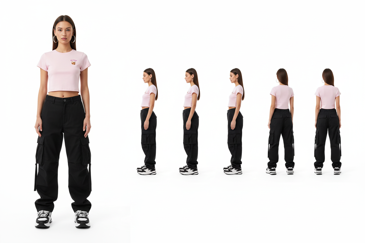 Women's Baby Tee Meow