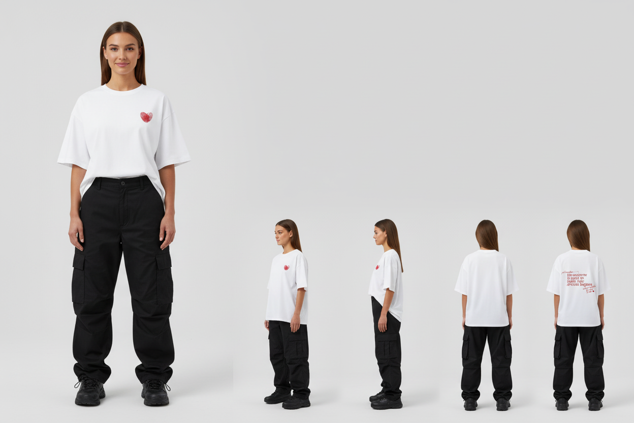 Women's Oversized Dream Big Tee