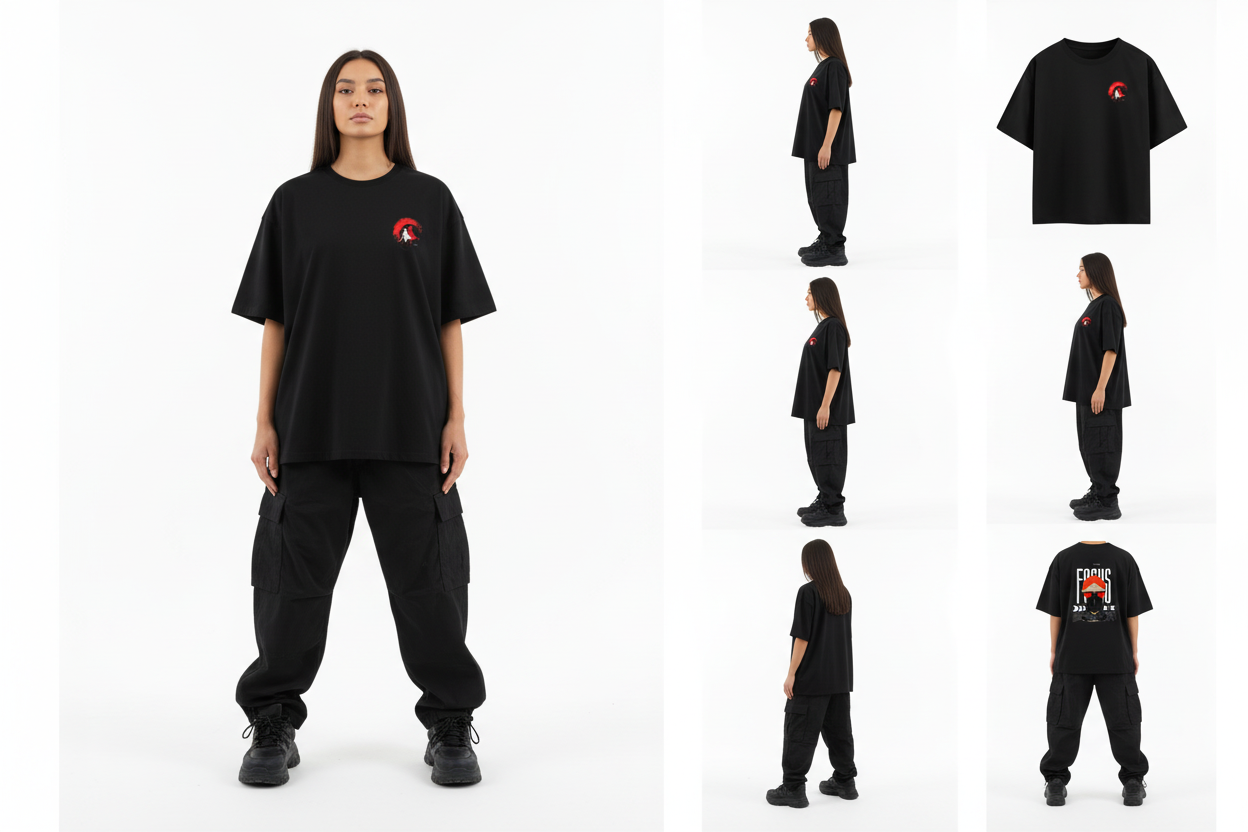 Women's Oversized Focus Tee