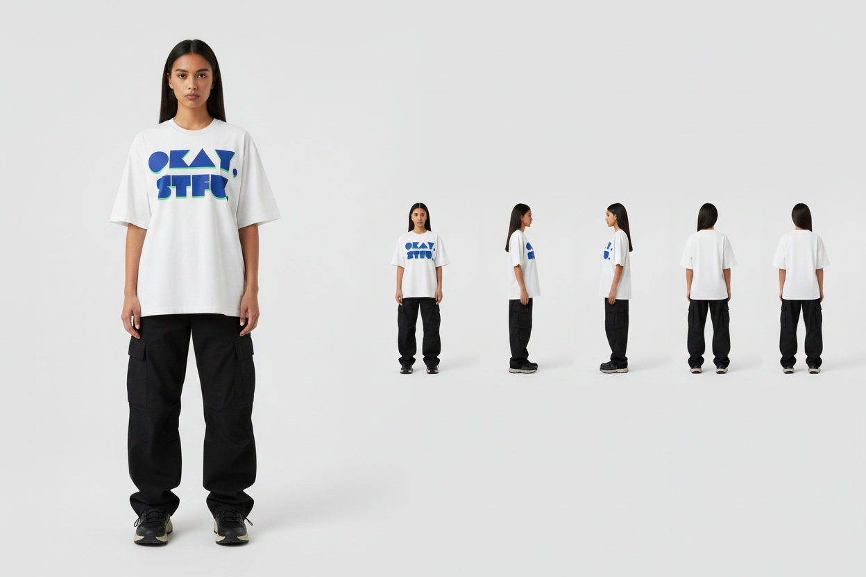 Women's Oversized OKAY STFU Tee