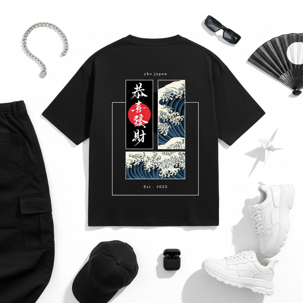 yko japan Flat Lay